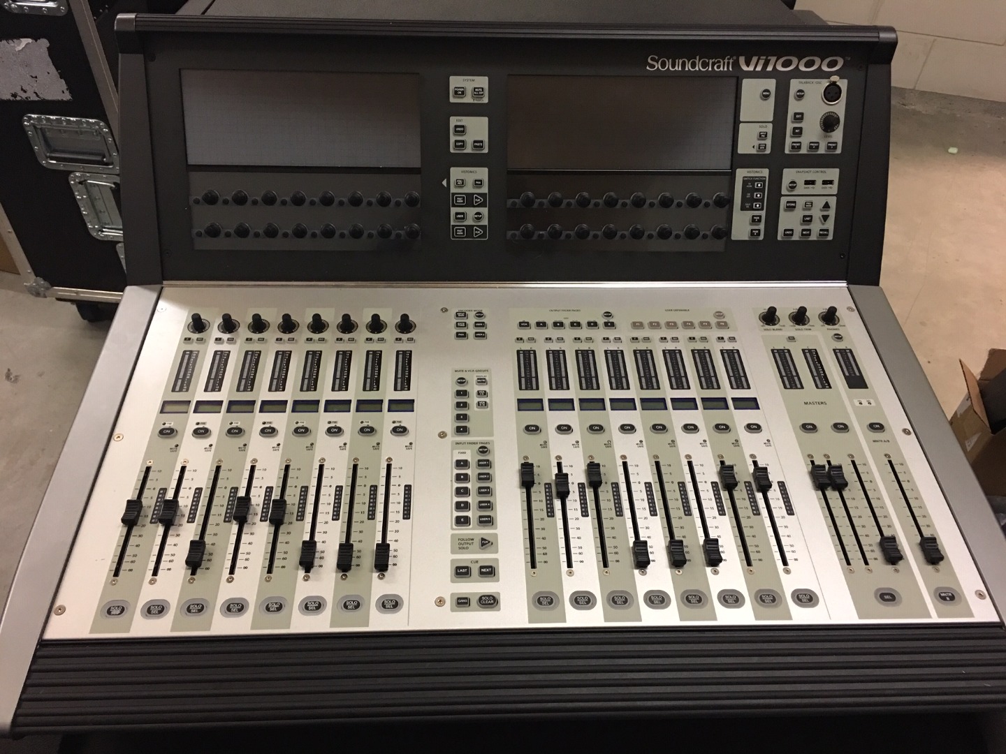 Soundcraft VI1000 9000 EUR GebrauchteVeranstaltungstechnik.de Der Marktplatz für